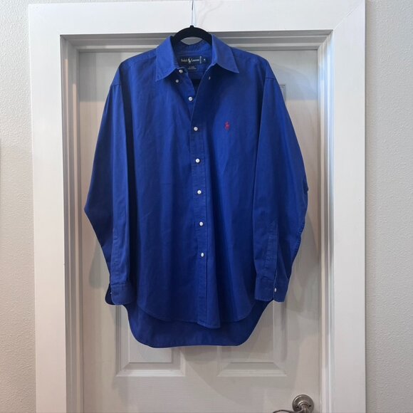 Ralph Lauren Other - Ralph Lauren Men’s Blue Blaire Long Sleeve Button Down Shirt Size M